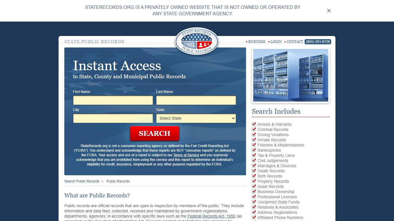 Public Records | StateRecords.org